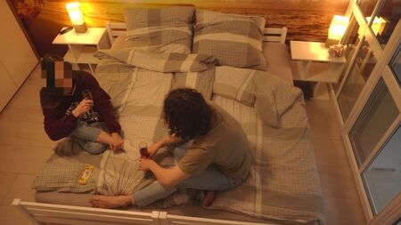 Винишко в голову дало? Может пора и трусики снять?