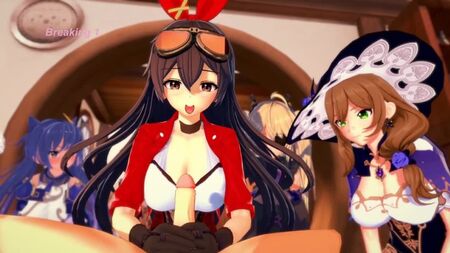 GENSHIN IMPACT FUCKFEST (3D Hentai) | by Ahegao Aura