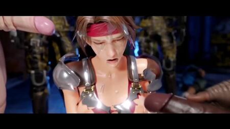 Jessie Rasberry x Tifa Lockhart - group sex; gangbang; BBC; blacked; interracial hentai; 3D sex porno hentai; [FInal Fantasy]