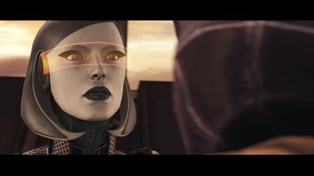 (Sound) Edi & Tali'Zorah(Quarian) - AI-Curious - Episode 1: First Times - futanari on female [Mass Effect, BigJohnson]