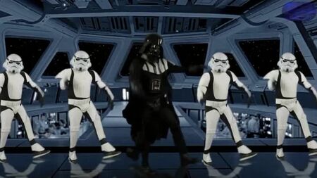 STAR WARS BREAKDANCE (STATUS QUO - IN THE ARMY NOW, DIRTY CUT SORRI, VITAMIN REMIX 2.0) мандалорец, боба фетт, вейдер, штурмовик