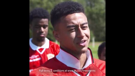 Jesse Lingard and Marcus Rashford attempt to recreate Ole Gunnar Solskjaer’s goal