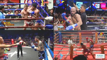 Аццкий Локоть. Rajadamnern, Muay Thai Super Champ, Max Muay Thai, Kun Khmer.