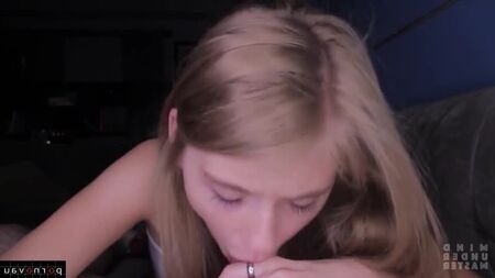 Hannah Hays [ Private & Homemade & Blow job / Amateur , Real , Jerking off a guy , Deep blowjob]