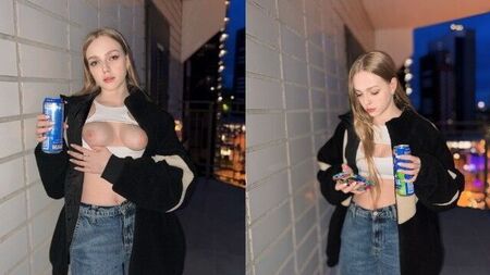 За энергетик я не только сиськи покажу!