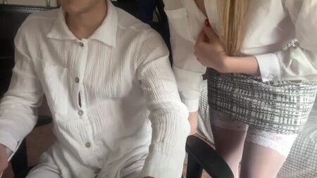 Воплотилась эротическая мечта студента