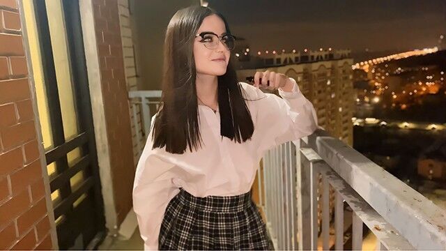 Может с видом на город поебемся?