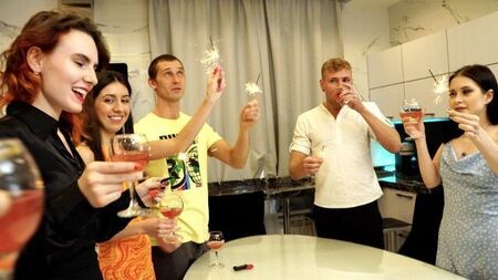 Начало прекрасной оргии