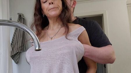 Зрелая грудь, дикие стоны