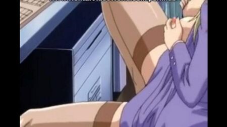 Хентай про подглядывание за тем, как девушка самоудовлетворяется