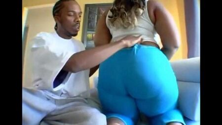 Секс с черной толстушкой