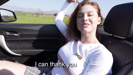 Как тебя отблагодарить? Может минетик?