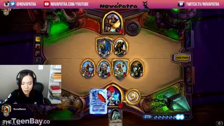 NOVAPATRA FORGETS HER TWITCH STREAM IS ON AND FAPS