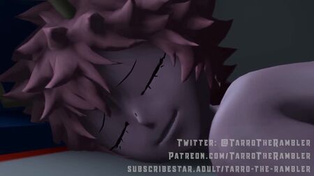 Izuku Midoriya Mina Ashido My Hero Academia TarroTheRambler animated sound 3D hentai porn