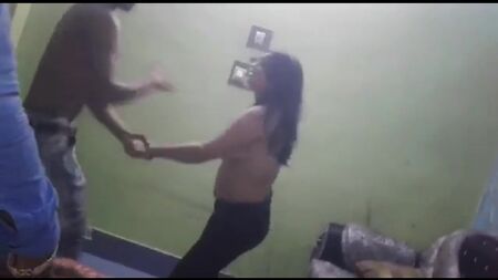 Desi girl nude dance with two boys