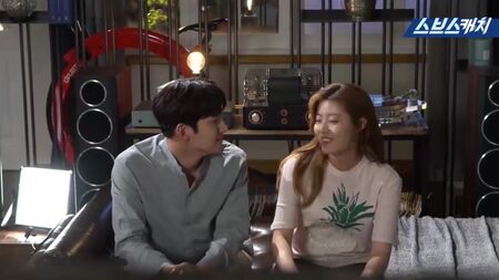 съёмки дорамы "Подозрительный партнер"