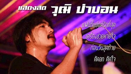 Wut Pabon channel - บันทึกการแสดงสดรวมเพลงวุฒิ ป่าบอน