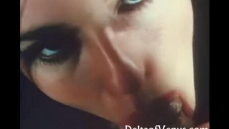 Винтажный минет от любительницы спермы