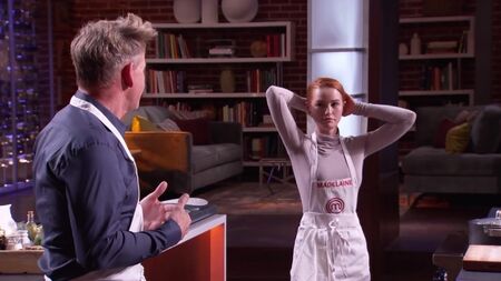 Мэделин Петш в программе МастерШеф