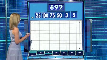 Rachel Riley - Boob Hugging Dress Countdown 24Jun2015 [HD]