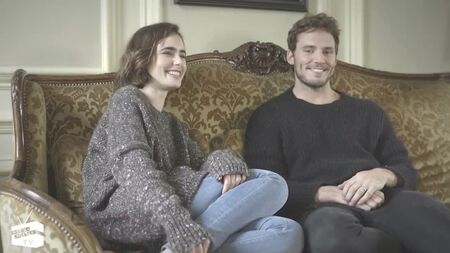 Сэм Клафлин и Лили Коллинз для журнала «The Edit» (2014)