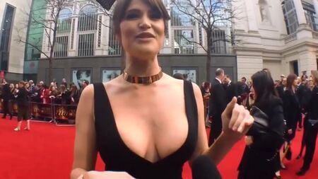 Gemma Arterton Jerk Off Challenge