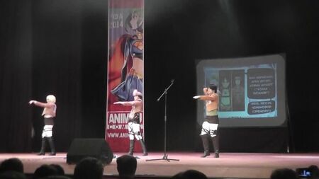 Reis, Keylin, Люминофор (Оренбург) - Жан Кирштайн, Эрен Йегер, Армин Арлерт ("Атака титанов")