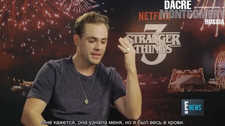 Интервью Дэйкра Монтгомери для «E! News» (русс. суб.)