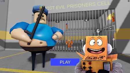 [Робзи] РОБЛОКС ПОБЕГ ИЗ ТЮРЬМЫ БАРРИ! ЭТОТ МОНСТР ПОСАДИЛ МЕНЯ В ТЮРЬМУ НУБ И ПРО ВИДЕО ROBLOX