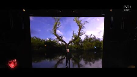 Anders Bagge – Bigger than the universe.(Melodifestivalen 19.02.2022.)