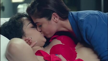 Naina Ganguly and Apsara Rani in RGV's lesbian movie "Dangerous"