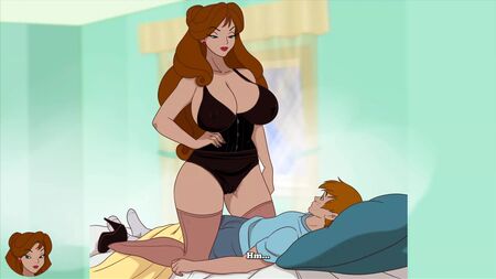 Milftoon Drama - Mother in Law comes over to get fucked