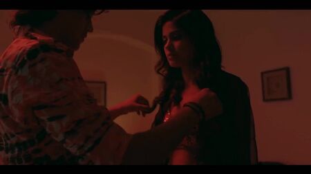 Aditi Pohankar boobs pressed