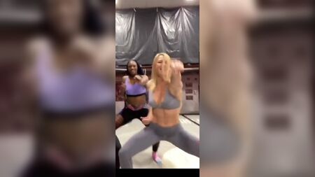 Holly Holm dancing